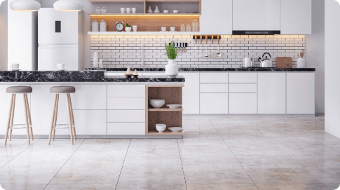 Kitchen Backsplash tile Installation